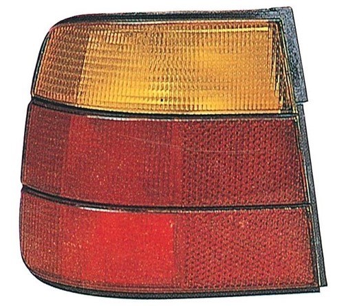 Left (Driver) Rear Tail Light Assembly for 1989 - 1995 BMW 530i, 4 Door Sedan, Body Mounted, OEM Replacement: 63211389011