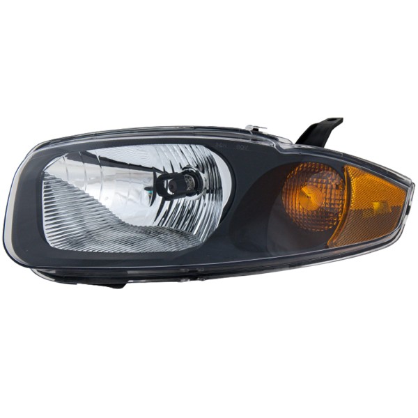 Headlight Assembly for Chevrolet Cavalier 2003-2005, Left (Driver) Side, Halogen, Replacement