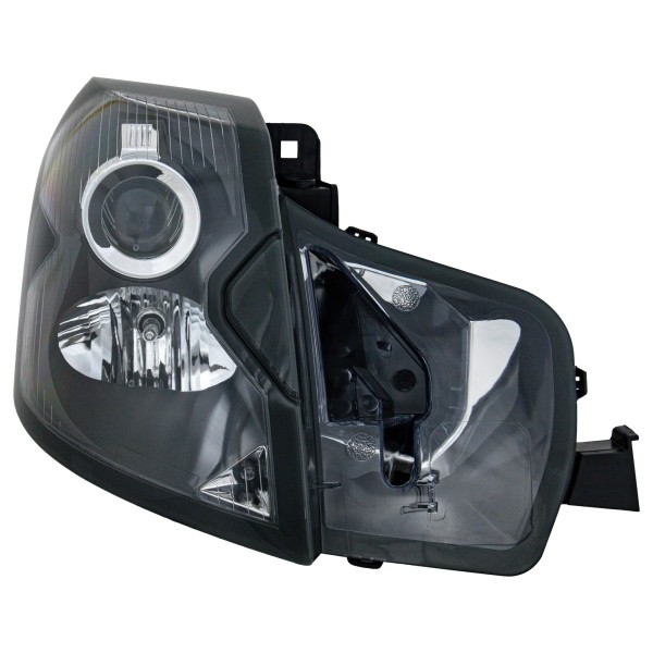 Headlight Assembly for Cadillac CTS 2003-2007, Right (Passenger), Halogen, Without Headlight Leveling, Replacement