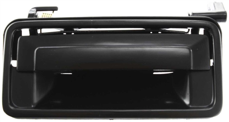 Exterior Front Door Handle for Chevrolet Corsica (1987-1996) and Oldsmobile Cutlass Supreme (1990-1997), Left (Driver), Smooth Black, without Keyhole, Replacement