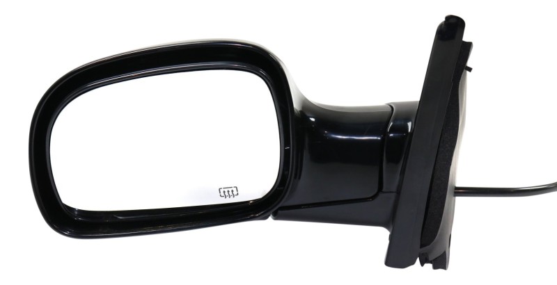 Power Mirror for Dodge Caravan 2001-2007, Left (Driver) Side, Manual Folding, Heated, Paintable, Replacement
