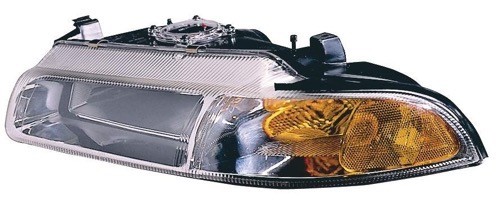 1995 - 2000 Chrysler Cirrus Front Headlight Assembly Replacement Housing / Lens / Cover - Left (Driver) Side