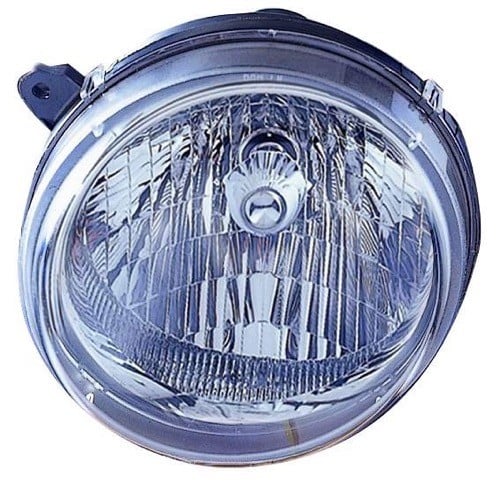 2003 - 2004 Jeep Liberty Front Headlight Assembly Replacement Housing / Lens / Cover - Left (Driver) Side