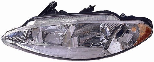 2002 - 2004 Dodge Intrepid Front Headlight Assembly Replacement Housing / Lens / Cover - Left (Driver) Side