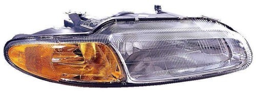 1996 - 2000 Chrysler Sebring Front Headlight Assembly Replacement Housing / Lens / Cover - Right (Passenger) Side - (Convertible)