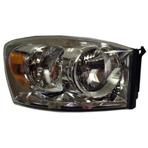 2007 - 2009 Dodge Ram 1500 Front Headlight Assembly Replacement Housing / Lens / Cover - Right (Passenger) Side