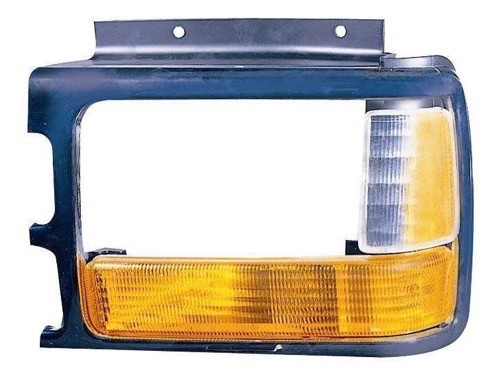 Right (Passenger) Headlight Door for 1991 - 1996 Dodge Dakota, Replacement Part with Composite Light, Lens, Bright,  56003350