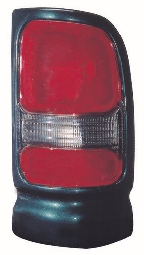 Left (Driver) Rear Tail Light Assembly for 1994 - 1997 Dodge Ram 2500, Replacement Lens/Cover with Sport Package Package, Blue,  5EK45SCHAC