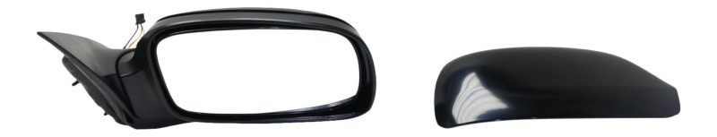 Power Mirror for 2006-2008 Chrysler Pacifica, Right (Passenger), Manual Folding, Heated, Paintable/Textured, Includes 2 Caps, without Auto Dimming and Memory, Replacement