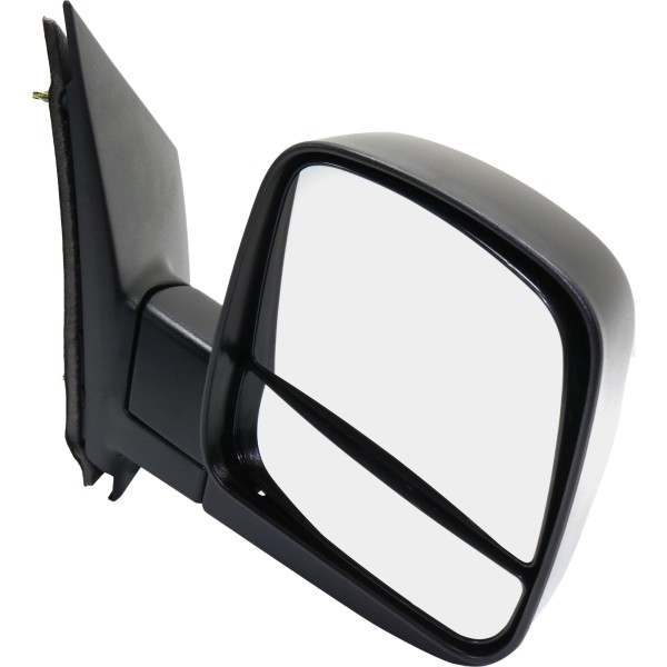 Right (Passenger) Manual Adjust Mirror for GMC Express/Savana Van 2008-2021, Non-Towing, Manual Folding, Non-Heated, Textured, Standard Type, without Signal Light, Replacement