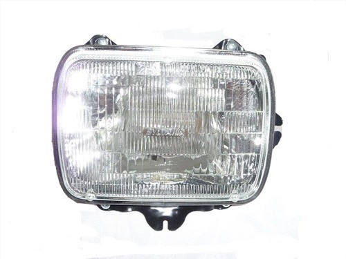 Sealed Beam Headlight Assembly for 1979 - 1992 Ford Mustang, Left (Driver) Side, Front Headlight Assembly Replacement Housing/Lens/Cover, with Quad Lights, OEM (OEM): E3DZ13008B, Replacement