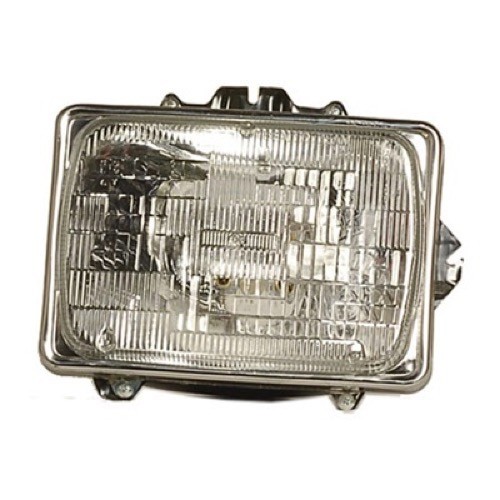 1992 - 2007 Ford E-350 Super Duty Front Headlight Assembly Replacement Housing / Lens / Cover - Right (Passenger) Side