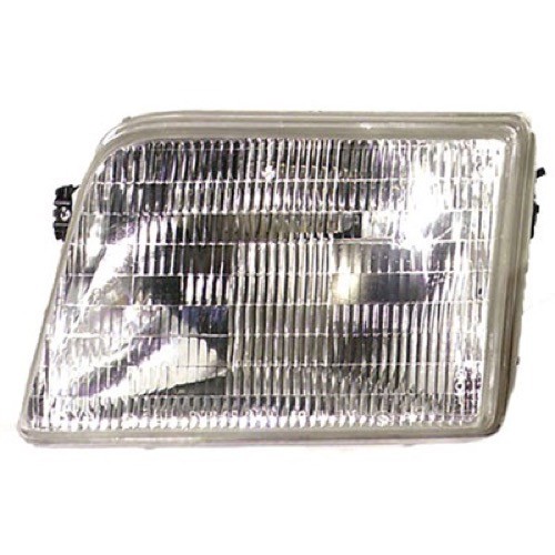 1993 - 1997 Ford Ranger Front Headlight Assembly Replacement Housing / Lens / Cover - Left (Driver) Side