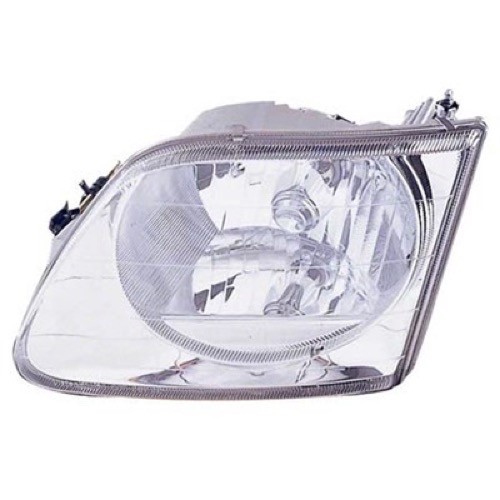 2001 - 2004 Ford F-150 Heritage Front Headlight Assembly Replacement Housing / Lens / Cover - Right (Passenger) Side - (SVT Lightning)