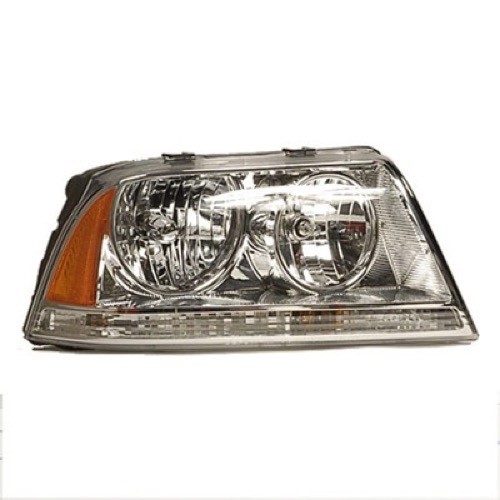 2003 - 2005 Lincoln Aviator Front Headlight Assembly Replacement Housing / Lens / Cover - Right (Passenger) Side