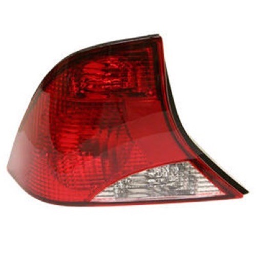 2003 - 2004 Ford Focus Rear Tail Light Assembly Replacement / Lens / Cover - Left (Driver) Side - (4 Door; Sedan)
