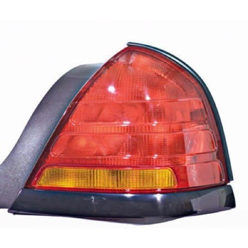 2001 - 2005 Ford Crown Victoria Rear Tail Light Assembly Replacement / Lens / Cover - Right (Passenger) Side - (LX Sport)