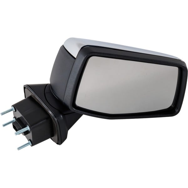 Power Mirror for GMC Sierra 1500 2019-2023, Right (Passenger), Non-Towing, Manual Folding, Heated, Chrome, Without Signal Light, Auto-Dimming, (for 2022-2022, Crew/Extended Cab Pick Up), Replacement