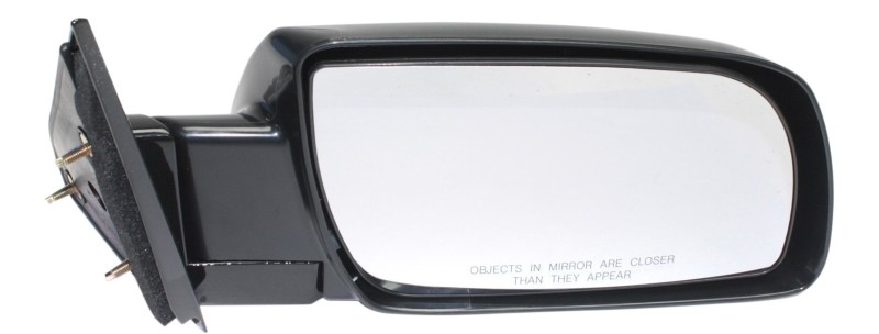 Manual Adjust Mirror for C/K Full Size Pickup 1988-2002, Right (Passenger), Non-Towing, Manual Folding, Non-Heated, Paintable, w/o Auto Dimming, Blind Spot Detection, Memory, and Signal Light, Standard Type, Replacement