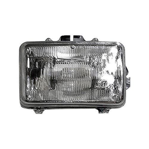 Left (Driver) Headlight Assembly Sealed Beam for 1977-1991 Buick LeSabre, Front Headlight Assembly Replacement Housing/Lens/Cover, High Beam; Halogen; Sealed Beam;  16501995, Replacement