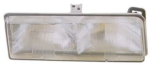 1989 - 1996 Buick Century Front Headlight Assembly Replacement Housing / Lens / Cover - Left (Driver) Side