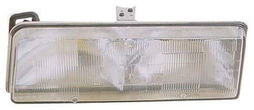 1989 - 1996 Buick Century Front Headlight Assembly Replacement Housing / Lens / Cover - Right (Passenger) Side