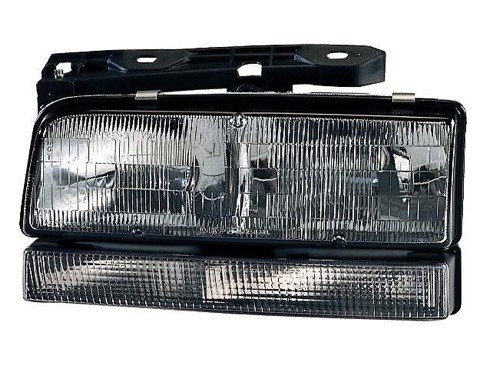 1991 - 1993 Buick Park Avenue Front Headlight Assembly Replacement Housing / Lens / Cover - Left (Driver) Side