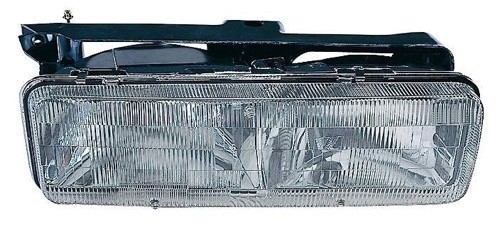 1988 - 1996 Buick Regal Front Headlight Assembly Replacement Housing / Lens / Cover - Left (Driver) Side - (2-Door Coupe)