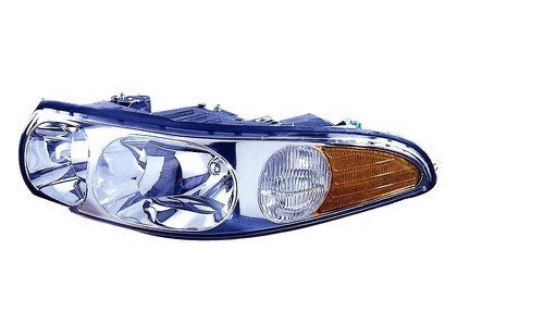 2000 - 2005 Buick LeSabre Front Headlight Assembly Replacement Housing / Lens / Cover - Left (Driver) Side - (Limited)