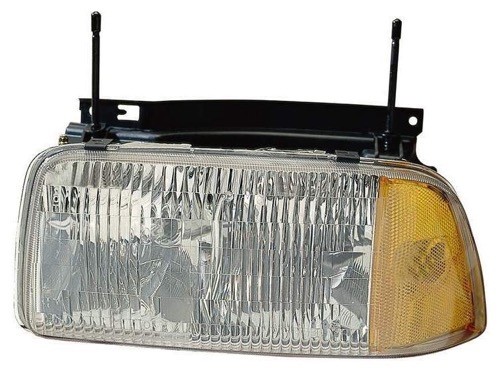1994 - 1997 GMC Sonoma Front Headlight Assembly Replacement Housing / Lens / Cover - Right (Passenger) Side
