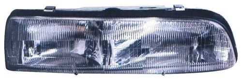 1993 - 1996 Buick Regal Front Headlight Assembly Replacement Housing / Lens / Cover - Right (Passenger) Side - (4 Door; Sedan)