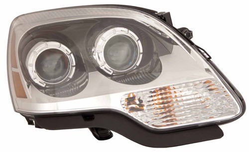 2008 - 2012 GMC Acadia Front Headlight Assembly Replacement Housing / Lens / Cover - Right (Passenger) Side