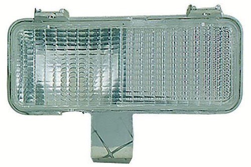 Right (Passenger) ParkLight Assembly for 1980 - 1983 GMC C1500 Suburban, Replacement Parking Light Lens Cover, with rectangular Headlights,  915452 Replacement