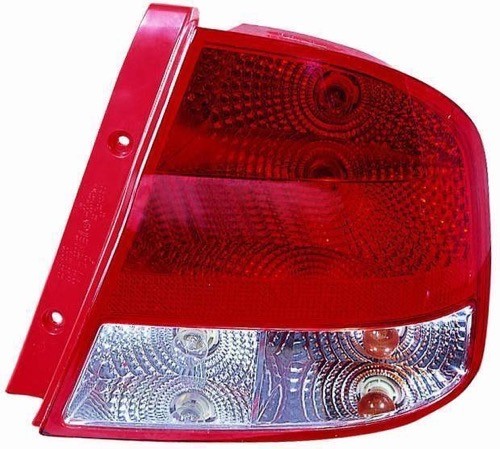 2004 - 2006 Chevrolet Aveo Rear Tail Light Assembly Replacement / Lens / Cover - Left (Driver) Side - (4 Door; Sedan)