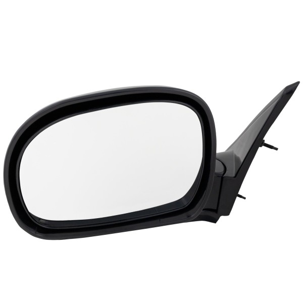 Manual Adjust Mirror for Chevrolet S10 Pickup 1994-1997/Blazer 1995-1998, Left (Driver), Manual Folding, Non-Heated, Paintable, Below Eyeline Type, Replacement