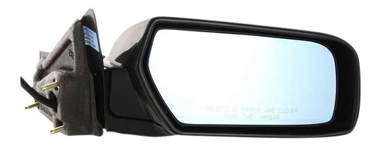 Right (Passenger) Power Mirror for Cadillac CTS 2003-2007, Manual Folding, Heated, Paintable, with Memory, without Auto Dimming, Blind Spot Detection, Signal Light, Replacement