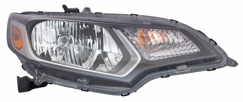 2015 - 2017 Honda Fit Front Headlight Assembly Replacement Housing / Lens / Cover - Left (Driver) Side