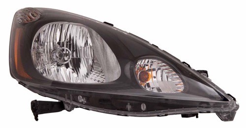 2012 - 2014 Honda Fit Front Headlight Assembly Replacement Housing / Lens / Cover - Right (Passenger) Side - (Sport)