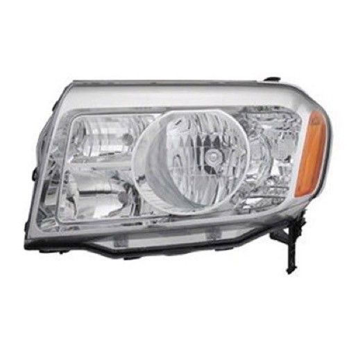 2009 - 2011 Honda Pilot Front Headlight Assembly Replacement Housing / Lens / Cover - Left (Driver) Side