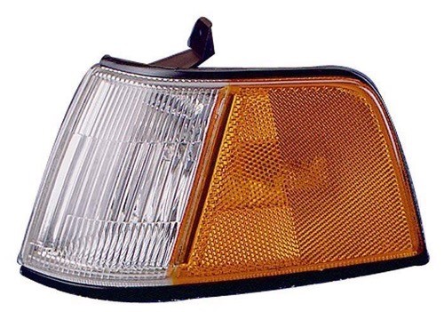 Front Left (Driver) Side Marker Light Assembly for 1990 - 1991 Honda Civic, 4 Door Sedan,  34350SH4A12, Replacement