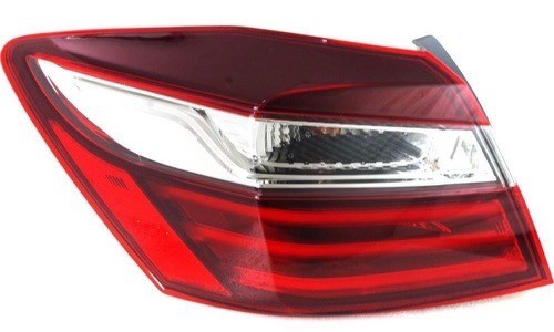2016 - 2017 Honda Accord Tail Light Assembly (CAPA Certified) - Left (Driver) Side Outer - (Sedan) Replacement