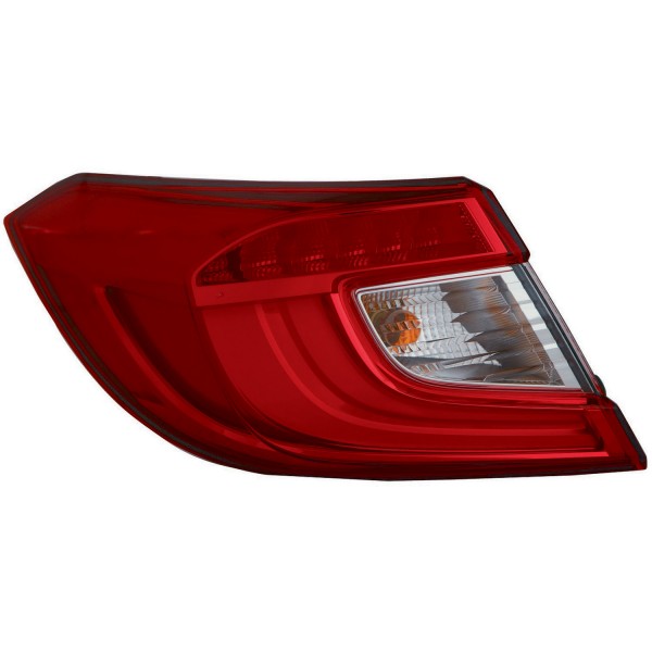2018 - 2022 Honda Accord Tail Light Rear Lamp - Left (Driver) (CAPA Certified)