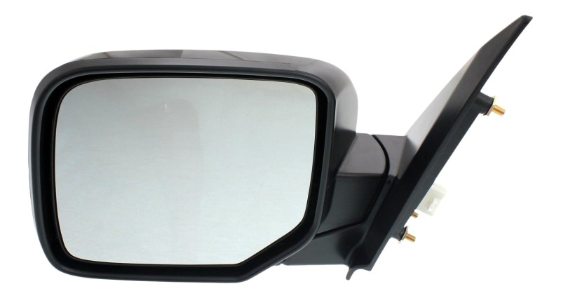 Power Mirror for Honda Pilot 2009-2015, Left (Driver), Manual Folding, Non-Heated, Paintable, w/o Memory and Signal Light, Replacement