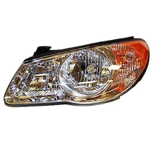 2007 - 2009 Hyundai Elantra Front Headlight Assembly Replacement Housing / Lens / Cover - Left (Driver) Side - (Sedan)