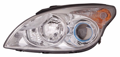 2010 - 2012 Hyundai Elantra Front Headlight Assembly Replacement Housing / Lens / Cover - Left (Driver) Side - (Hatchback)