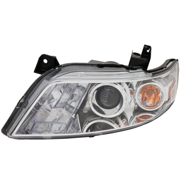 Headlight for Infiniti FX35/FX45 2003-2008, Left (Driver), Lens and Housing, High-Intensity Discharge/Xenon, Without Sport Package, Without High-Intensity Discharge Kit, Replacement