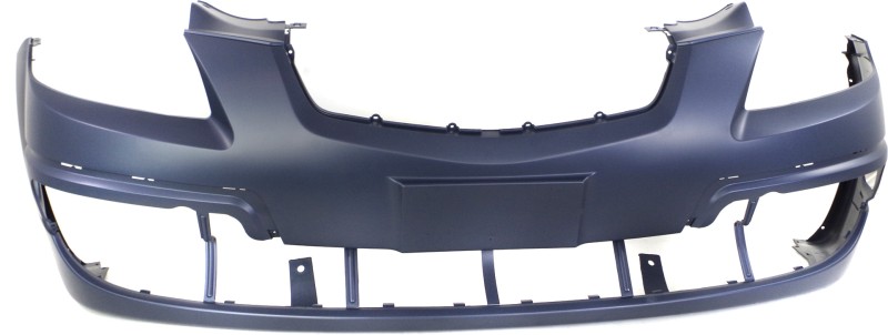 Primed (Ready to Paint) Front Bumper Cover for Kia RIO/RIO5 Hatchback/Sedan, 2006-2009, Replacement
