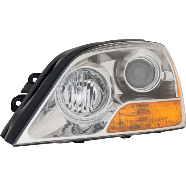 Headlight Assembly for 2007 Kia Sorento, Left (Driver) Side, Halogen, Replacement