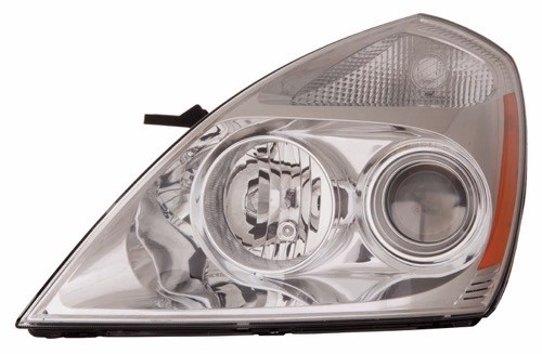 2007 - 2007 Kia Sedona Front Headlight Assembly Replacement Housing / Lens / Cover - Left (Driver) Side