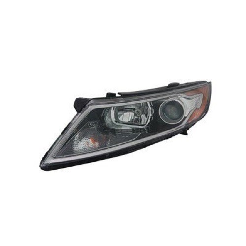2011 - 2013 Kia Optima Front Headlight Assembly Replacement Housing / Lens / Cover - Left (Driver) Side - (Gas Hybrid)